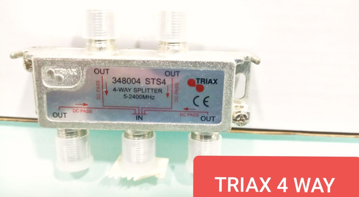 Triax 4 Way Splitter Price Triax 4 Way Splitter Price